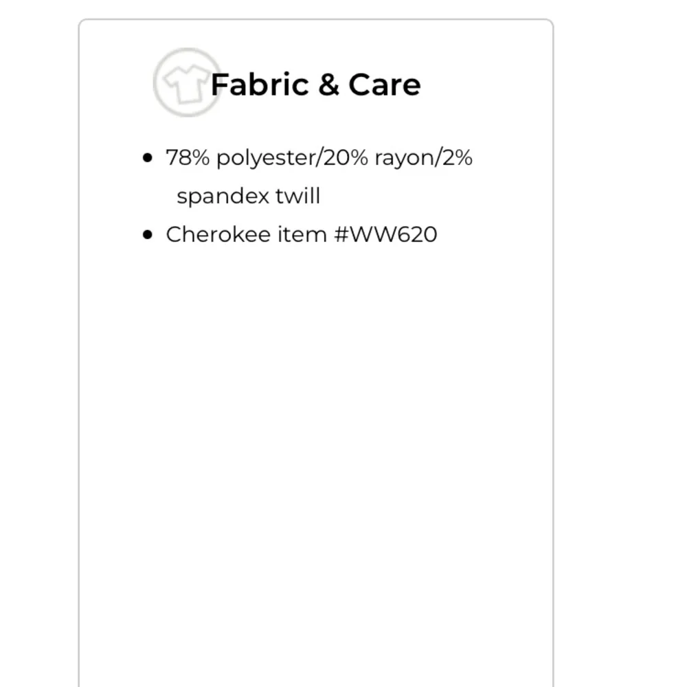 Cherokee Scrub Top - Picture 4 of 5